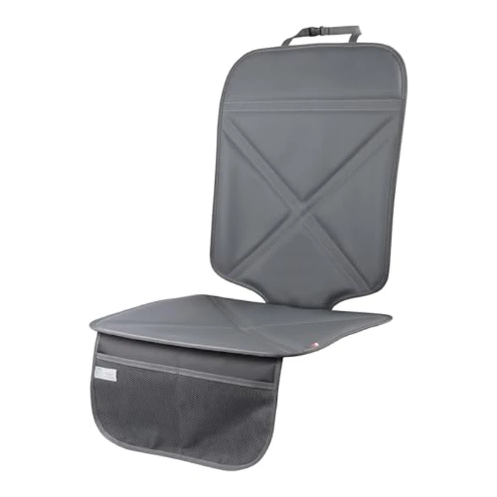 Viaviat Car Seat Protector Leather Waterproof Child Safety Seat Protector Cover with Thick Pad and 2 Large Pockets Durable Kick Mat for All Auto Seat (Deep Gray) by Viaviat - Used - Very Good condition - US$22.65