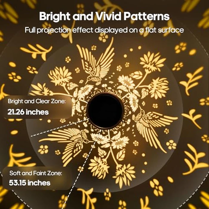 Solar Lanterns Outdoor Waterproof Mother’s Day Gifts Hummingbird Sunflower Garden Decor, Best Gifts for Mom Women Grandma, Hanging Metal Lantern Lights for Patio, Pathway, Yard, Landscape, Lawn by GOODEA.yard - Image 4