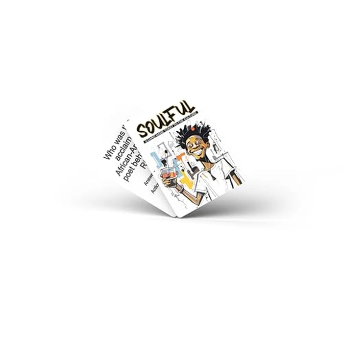 Kinfolk Soulful Game Night: Culture Trivia & Drinking Fun - Explore Music, Movies, TV in a Party Setting for Adults, Perfect for Social Gatherings, Interactive and Engaging Entertainment Experience by Kinfolk - Used - Like New condition