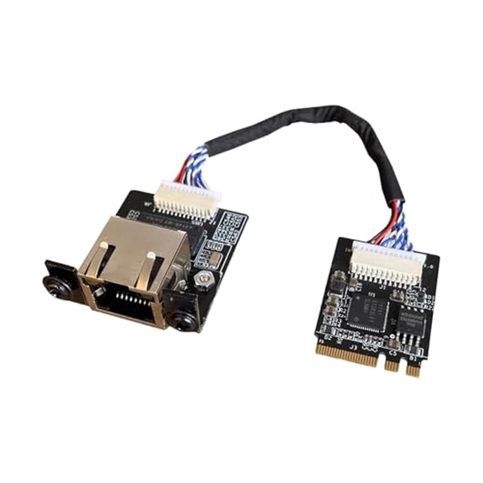 youyeetoo i226-V Gigabit 2.5G Ethernet Server NIC Card - M.2 Interface for Enhanced Network Speeds,Support youyeetoo X1 X86 SBC, 10/100/1000/2500 Mbps RJ45 LAN (M.2 A + E Key,20CM) by youyeetoo - Used - Like New condition - US$20.90