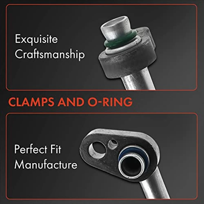 A-Premium A/C Discharge Line Hose Assembly Compatible with Hyundai Elantra 2011-2013, Elantra Coupe 2013, Elantra GT 2013, 1.8L, Compressor to Condenser by A-Premium - Image 3