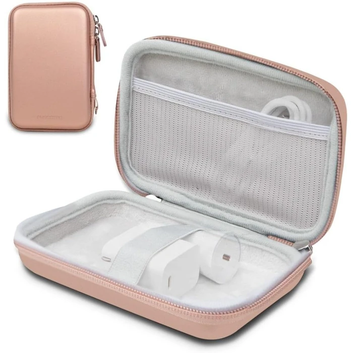 PureGear Travel Organizer Carry Case Zip-Up Pouch - Pink - Brand New by PureGear - Refurbished - Brand New condition