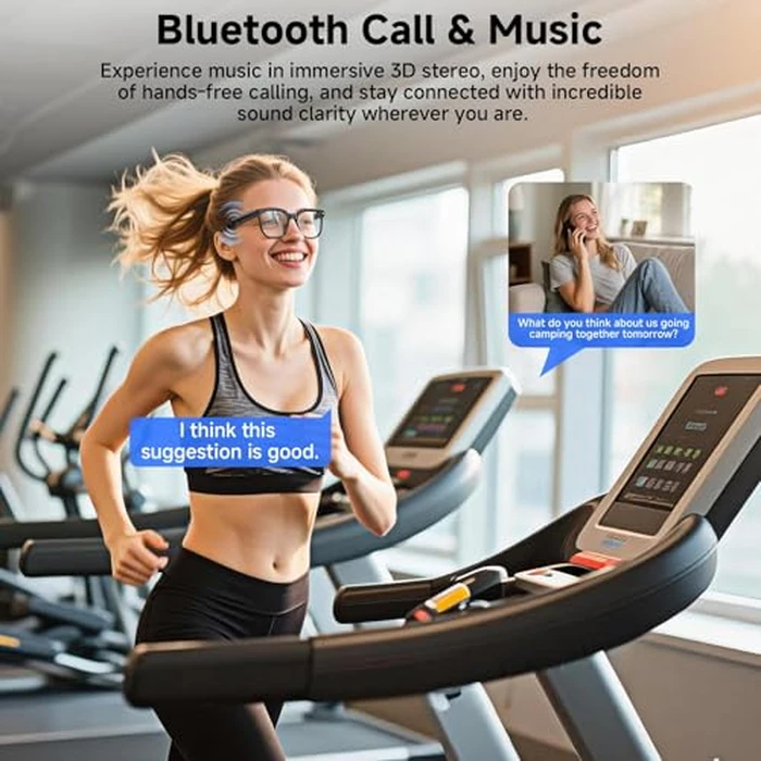 AI Smart Glasses with Camera, 4K 800W HD Video Recording Glasses with Audio, Bluetooth Sunglassess with Camera, Real-Time Translation, Voice Assistant, Object Recognition, Hands-Free Music Calls by Haulvean - Image 5