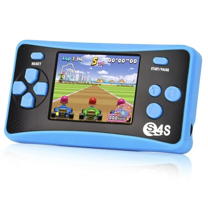 X-JOYKIDS Handheld Game for Kids Ages 4-10, 2025 Upgraded, 142 Classic Mini Games, TV Output, 2.5" LCD Screen, Portable Arcade System, Birthday for Children-Blue by X-JOYKIDS - Used - Like New condition - US$20.90