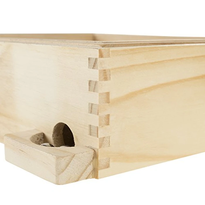 Labyrinth Game - Wooden Puzzle Maze with Two Steel Marbles - 11” x 9.25” Compact Handheld Labyrinth - Classic Mind-Challenging Kids Games for Ages 6 and Up by Hey Play by HEY! PLAY! - Image 6