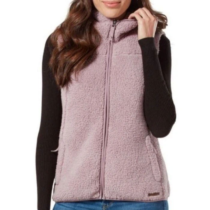 Free Country Women's Plush Vest S - Dusty Rosewood by Free Country - Refurbished - Brand New condition