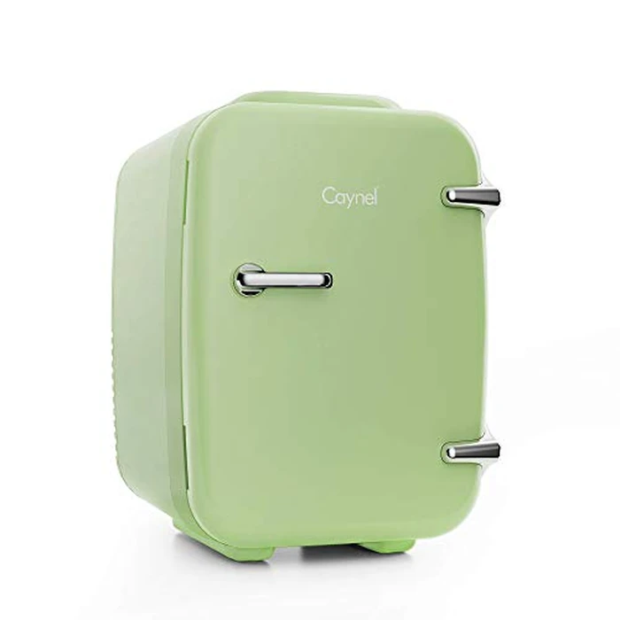 CAYNEL Mini Fridge Portable Thermoelectric 4 Liter Cooler and Warmer for Skincare, Eco Friendly Beauty Fridge For Foods,Medications, Cosmetics, Breast Milk, Medications Home and Travel by CAYNEL - Used - Very Good condition - US$46.52