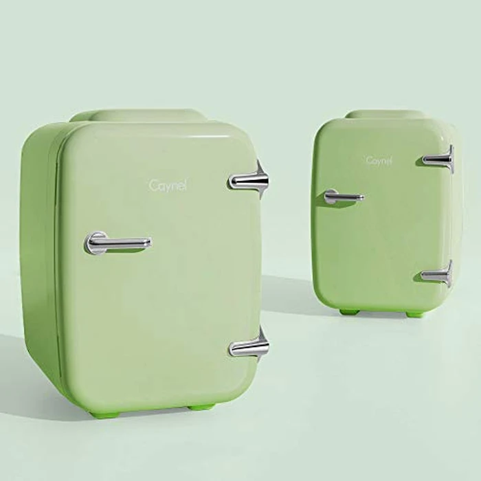 CAYNEL Mini Fridge Portable Thermoelectric 4 Liter Cooler and Warmer for Skincare, Eco Friendly Beauty Fridge For Foods,Medications, Cosmetics, Breast Milk, Medications Home and Travel by CAYNEL - Image 2