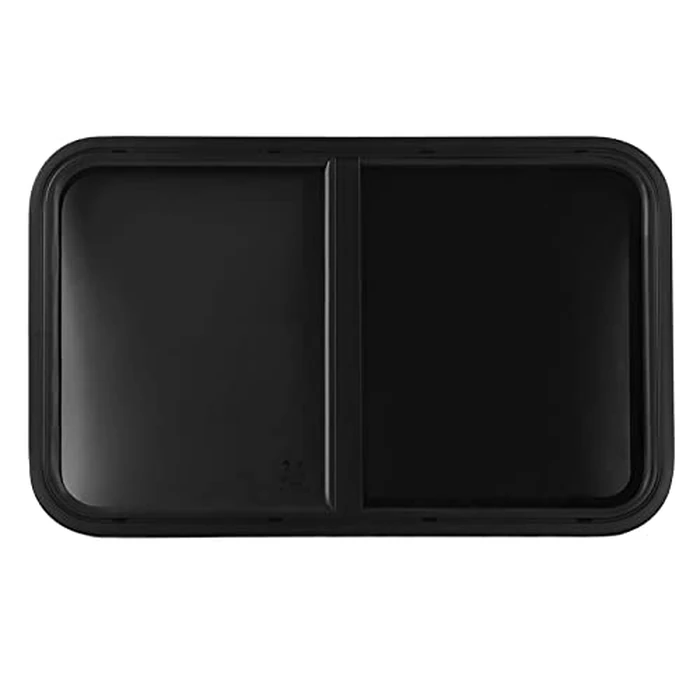 Sonew RV Sliding Window, Waterproof Sliding Black RV Window with Net, Replacement RV for 0.2-0.28’’/2.08-2.12’’ Wall Thickness(31.5" Wx19.68 H) by Sonew - Used - Very Good condition - CA$126.47