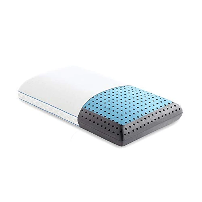 Z CARBONCOOL LT Plus OMNIPHASE Phase Change Material Memory Foam Pillow - Continual Temperature Regulation with Cool Surface - Mid-Loft - King by MALOUF - Image 1