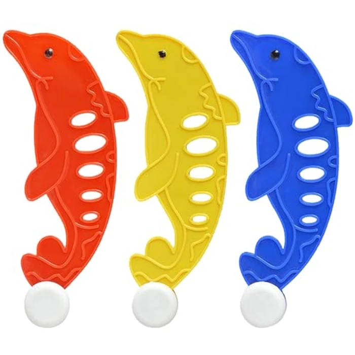 Jasonwell Pool Diving Toys Games - 25PCS Swimming Pool Toys with Dive Sticks and Rings Underwater Treasures Torpedo Bandits Fish Toy etc Fun Water Swim Toy for Boys Girls Adults Kids Teens by Jasonwell - Image 6