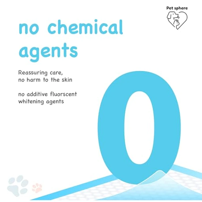 Pet Sphere Dog Pee Pads - Puppy Pads 100 Count - 33 x 45 Dog Training Pads - Potty Pads for Dogs - 6 Layer Super Absorbent Puppy Essentials - Disposable Potty Pads for Dogs by Pet sphere - Image 7