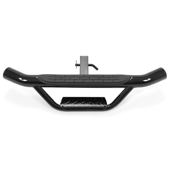 ECOTRIC Universal Bumper Trailer Hitch Step for SUV Trucks Pickups with 2 Inch Receiver, Solid with Hitch Pin & U-Bolts Stabilize, Tow Rear Bumper Guard Protector Steel by ECOTRIC - Image 2