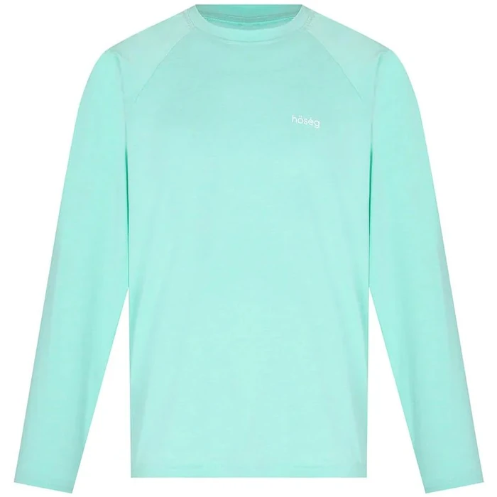 Hoseg Men's Polo Long Sleeve UV Shield (L) - Caribe by Hoseg - Refurbished - Brand New condition