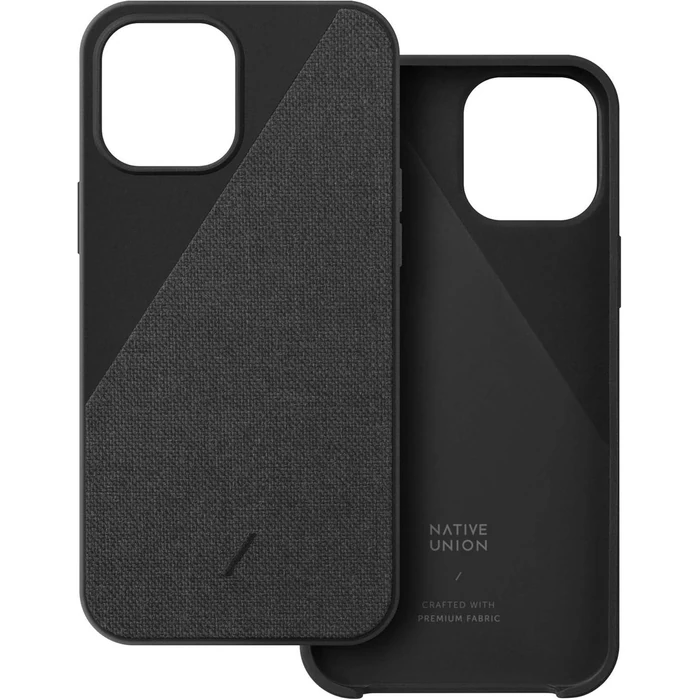 Native Union Clic Canvas Series Phone Case for iPhone 12 Pro Max - Black by Native Union - Image 4