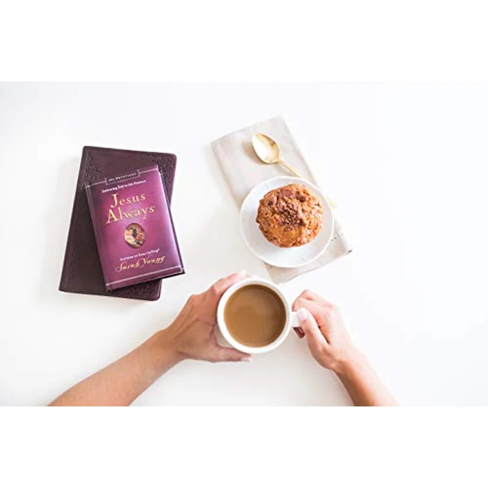 Jesus Always, Padded Hardcover, with Scripture References: Embracing Joy in His Presence (A 365-Day Devotional) by HarperCollins Children's Books - Used - Good condition - US$1.58