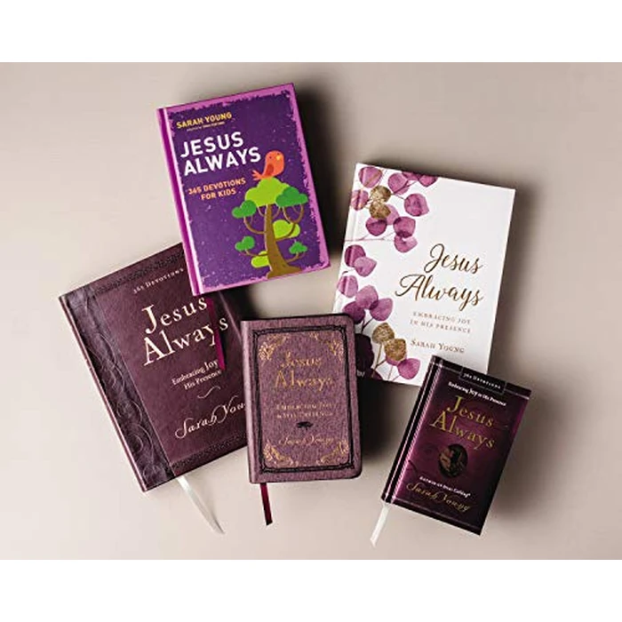 Jesus Always, Padded Hardcover, with Scripture References: Embracing Joy in His Presence (A 365-Day Devotional) by HarperCollins Children's Books - Image 5