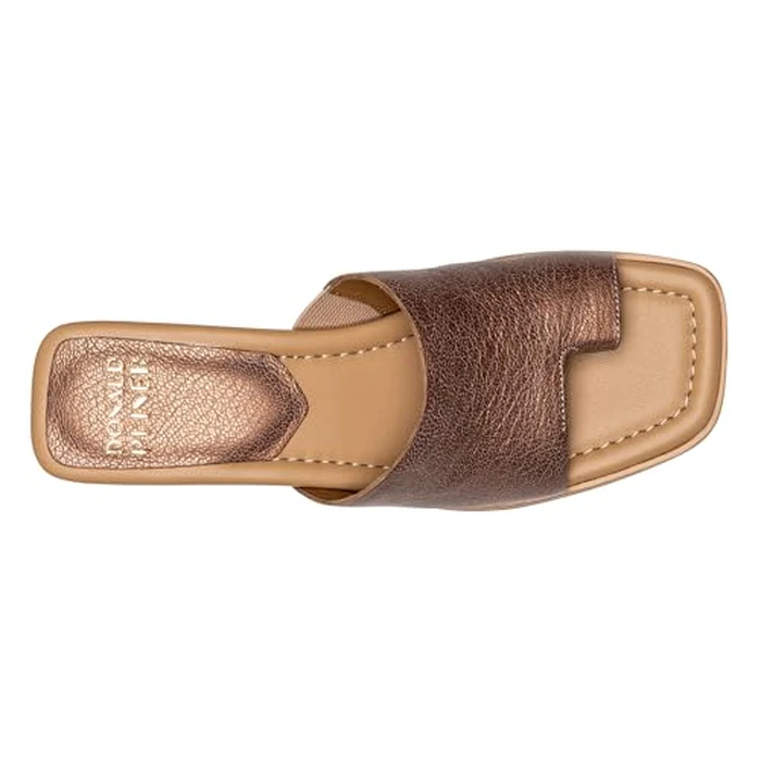 Donald Pliner Womens Cascade Tumbled Metallic, Tobacco 11 by Donald J Pliner - Image 8