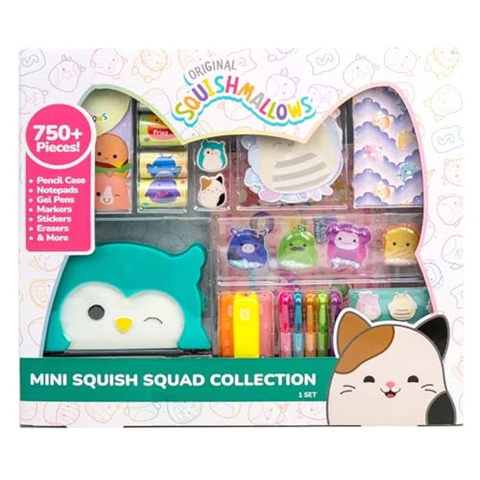 Original Squishmallows Mini Squish Squad Collection, Stationery Set, Over 750 Pieces by Squishmallows - Image 9