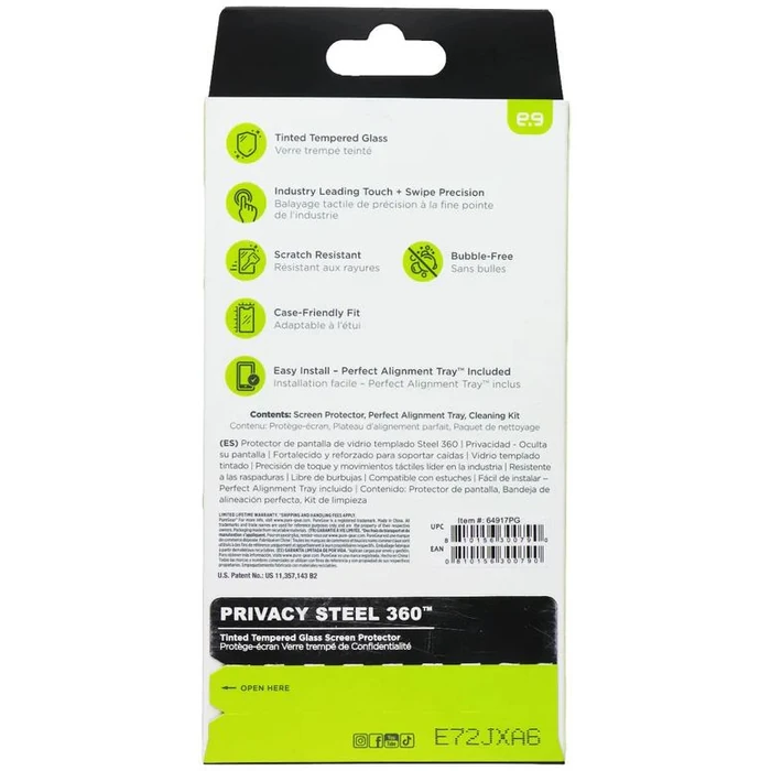 PureGear Privacy Steel 360 Screen Protector for iPhone 16 Pro Max - Privacy by PureGear - Image 3