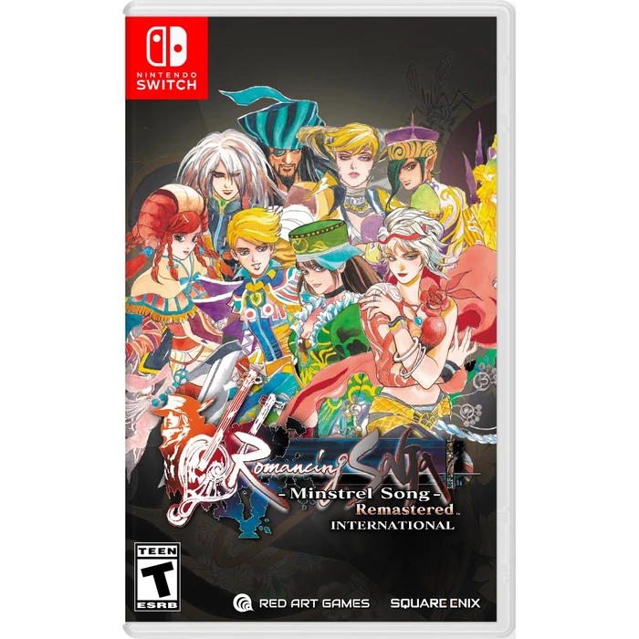 Romancing SaGa -Minstrel Song- Remastered International Nintendo Switch by Red Art Games - Used - Like New condition