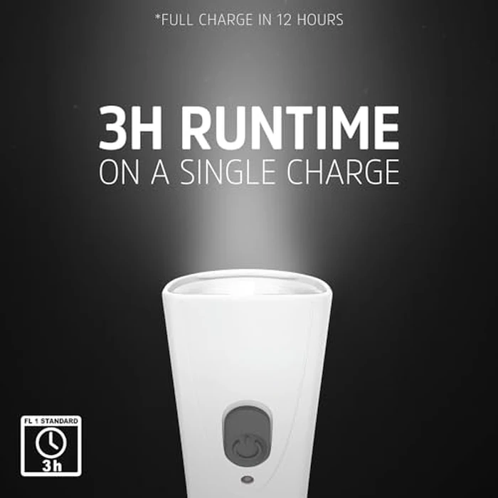 Energizer Auto-On LED Flashlights Rechargeable (3-Pack) for Home Power Failure, Plug in LED Flashlight for Power Outage, Night Light, Hurricane Preparedness by Energizer - Image 7