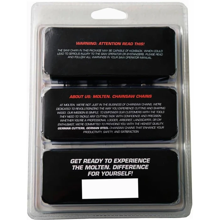 3 Pack 12 Inch Replacement Chainsaw Chain for Stihl MSA 120 C, MSA 140 C, MSA 160 C, MSA 200 C, MSA 60 C, MSA 70 C, Pole Saws HTA 50, HT 56, HT 105, Replaces 71PM3-64, 3670-005-0064 by Molten. - Image 3