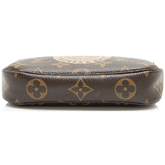 Louis Vuitton Limited Edition Monogram Canvas Trunks & Bags Mini Pochette Accessoires - Coated Canvas - Brown by Louis Vuitton - Image 4