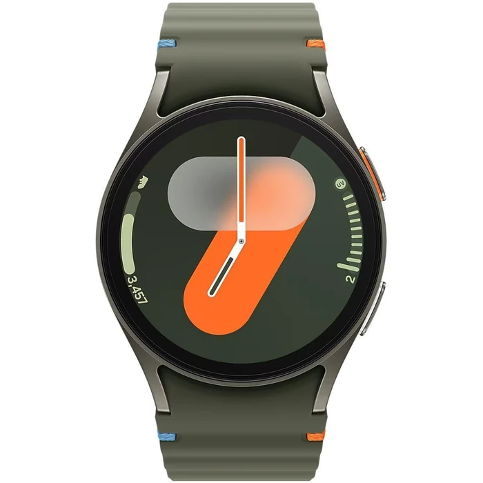 Galaxy Watch7 (Bluetooth) - 32GB - 40mm - Green Aluminum Case with Green Silicone Sport Band by Samsung - Image 2