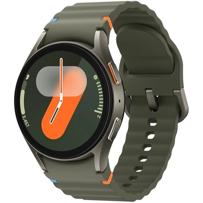 Galaxy Watch7 (Bluetooth) - 32GB - 40mm - Green Aluminum Case with Green Silicone Sport Band by Samsung - Image 4