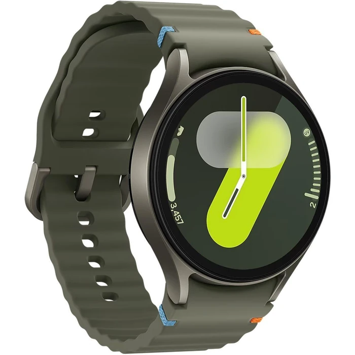 Galaxy Watch7 (Bluetooth) - 32GB - 40mm - Green Aluminum Case with Green Silicone Sport Band by Samsung - Image 5