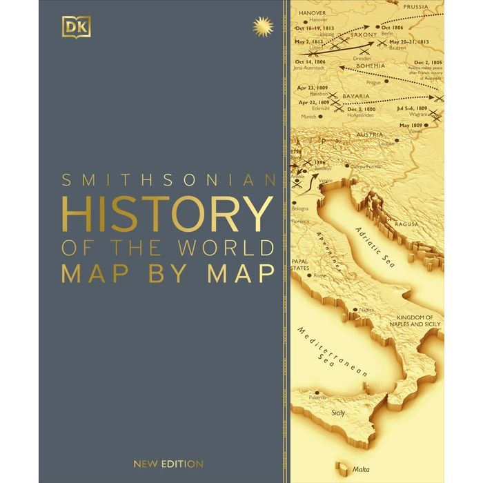 History of the World Map by Map (DK History Map by Map) by DK - Used - Good condition - US$33.08