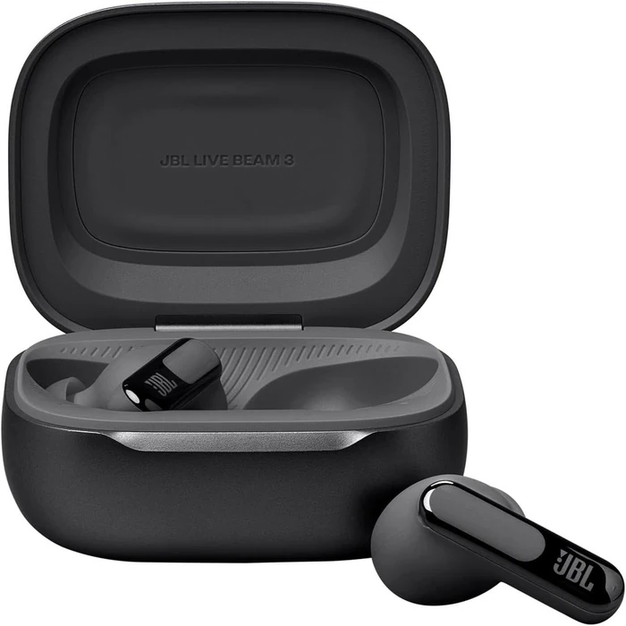 JBL Harman Live Beam 3 True Wireless Noise-Cancelling Stick-Closed Earbuds - Black by JBL - Image 2