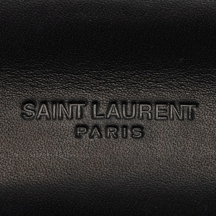 Saint Laurent Calfskin Monogram Kaia Mini Shoulder Bag - Calfskin - Black by Saint Laurent - Image 9