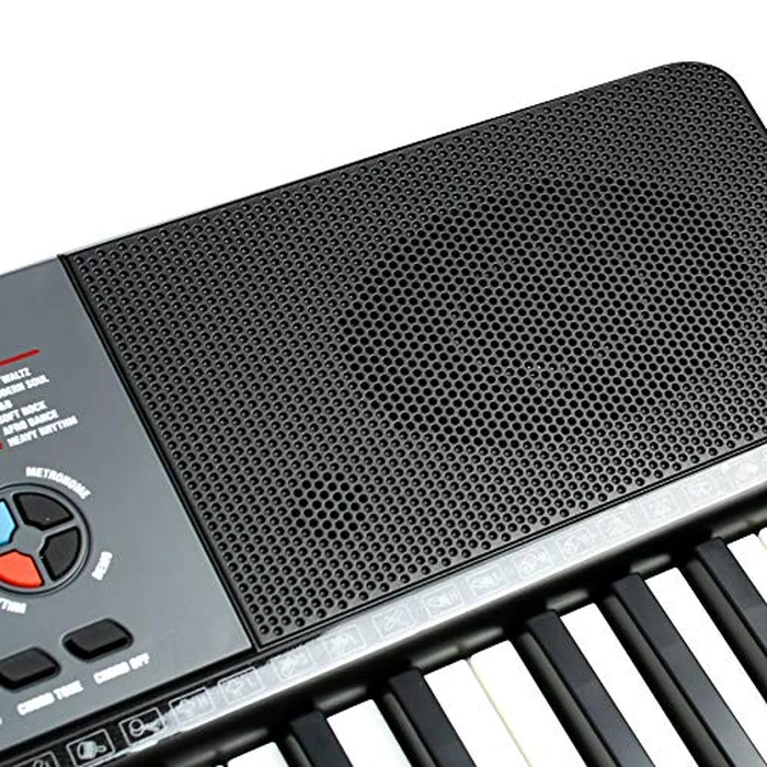 RockJam 61 Key Keyboard Piano with Pitch Bend, Power Supply, Sheet Music Stand, Piano Note Stickers & Simply Piano Lessons by RockJam - Image 3