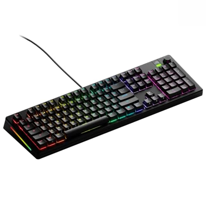 Glorious Gaming GMMK 3 Custom Mechanical Keyboard: 100% Full Size, Knob, Modular Gasket System, Doubleshot PBT Keycaps, Aluminum Plate, Hotswap 3/5-pin Switches, US QWERTY Layout (Black) by GLORIOUS - Image 1
