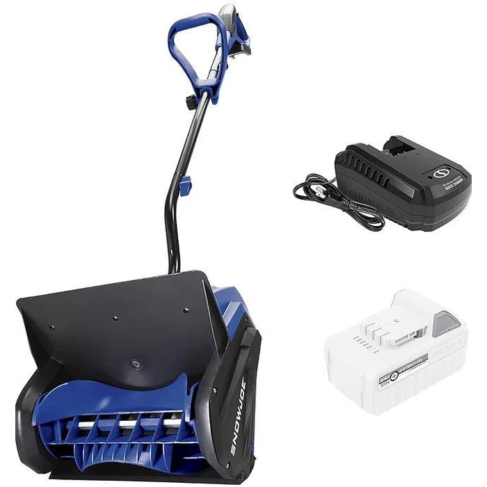 Snow Joe 24-Volt* IONMAX Cordless Snow Shovel Kit (24V-SS13-XR) - Black/Blue by Snow Joe - Image 1