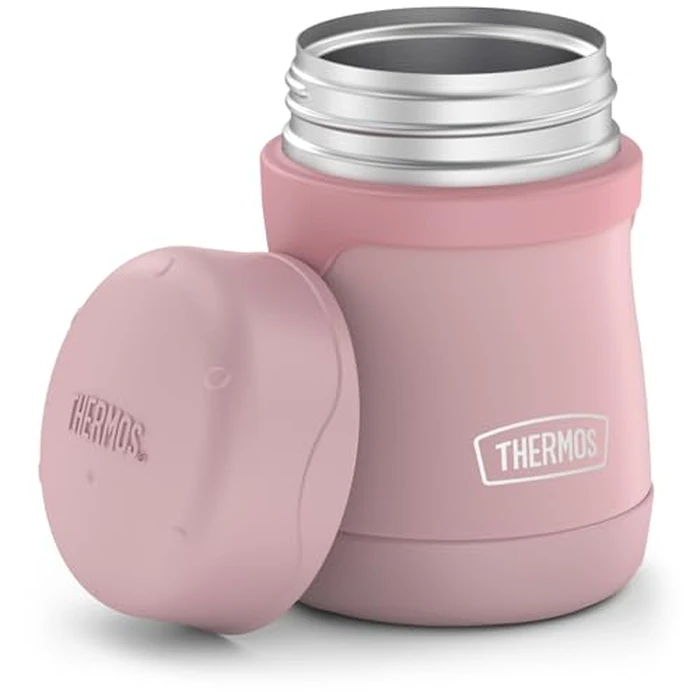 THERMOS 7 Ounce Stainless Steel Vacuum Insulated Food Jar, Rose by Thermos - Used - Like New condition - CA$13.96