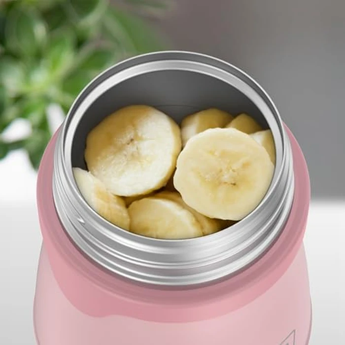 THERMOS 7 Ounce Stainless Steel Vacuum Insulated Food Jar, Rose by Thermos - Image 2