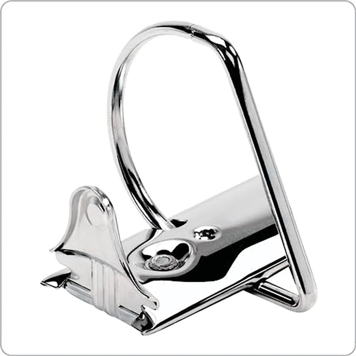 Cardinal Binders 3 Ring, 1 Inch D-Ring, ClearVue for 11 x 17 Inch Tabloid Documents, White, Holds 240 Sheets, Non-Stick Archival Safe, XtraLife Hinges, Customizable Cover for Office or Design Use by Cardinal - Image 2