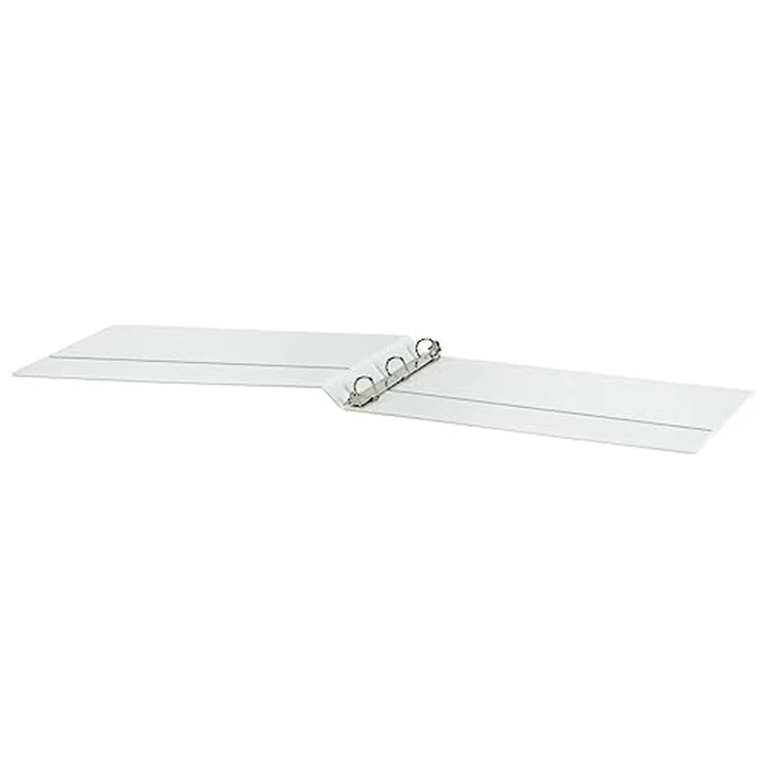 Cardinal Binders 3 Ring, 1 Inch D-Ring, ClearVue for 11 x 17 Inch Tabloid Documents, White, Holds 240 Sheets, Non-Stick Archival Safe, XtraLife Hinges, Customizable Cover for Office or Design Use by Cardinal - Image 5