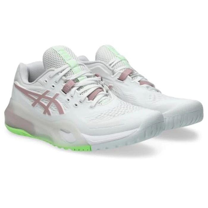 ASICS Women's Gel-Resolution X Tennis Shoes, 8.5, White/MORGANITE by ASICS - Image 3