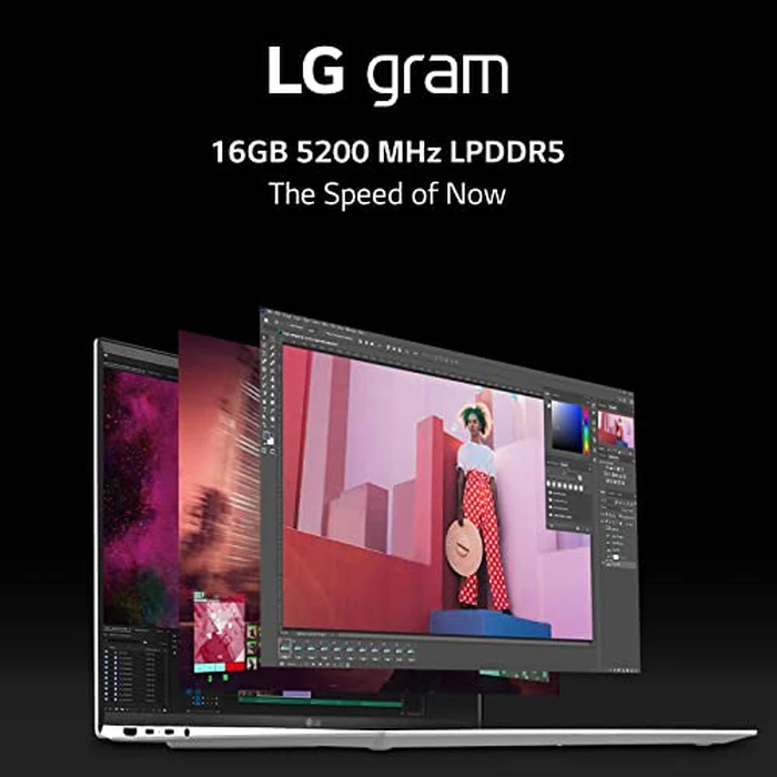 LG gram (2022) 16T90Q 2-in-1 Tablet Laptop, 16" (1920 x 1200) IPS Display, Intel Evo 12th Gen i7 1260P Processor, 16GB LPDDR5, 2TB NVMe SSD, FHD Webcam, WiFi 6E, Thunderbolt 4, Windows 11, Black by LG - Image 7
