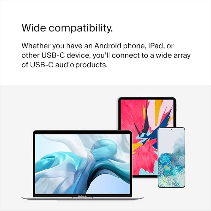 Belkin Rockstar USB-C Audio + Charge Adapter, Headphone Adapter w/USB-C 60W Power Delivery Fast Charging for iPhone, iPad Pro, Galaxy, Note, Google Pixel, LG G6, Sony Xperia, OnePlus, & More - Black by Belkin - Image 4