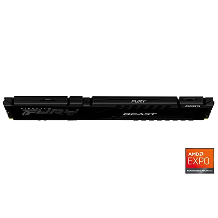 Kingston Fury Beast Black 64GB 5600MT/s DDR5 CL36 Desktop Memory |AMD Expo| Single Module| KF556C36BBE-64 by Kingston - Image 2