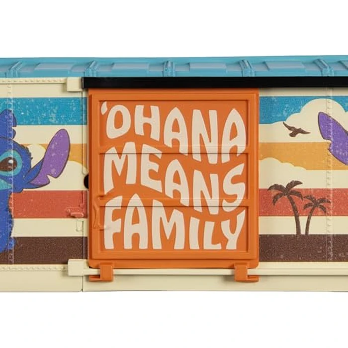 Lionel Disney Surfing Stitch Boxcar, O Gauge Model Train Car with Animated Moving Stitch Figure, Diecast Trucks, Operating Couplers, Ages 14+ by Lionel - Image 6