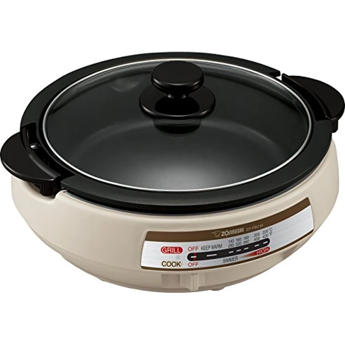 Zojirushi EP-PBC10 Gourmet d'Expert Electric Skillet, EP-PBC10HC by Zojirushi - Used - Like New condition - US$128.72