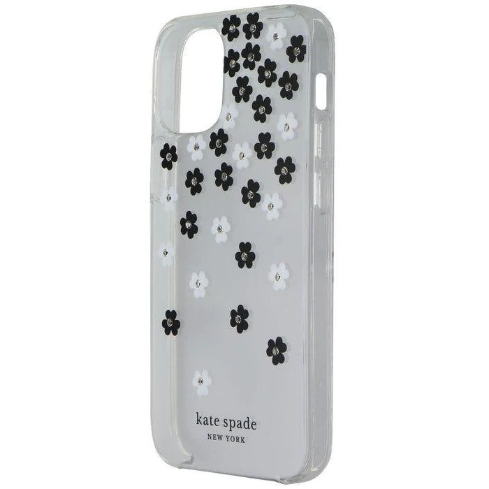 Kate Spade Protective Hardshell Phone Case for iPhone 12 mini - Scattered Flowers by Kate Spade - Refurbished - Brand New condition - US$18.61