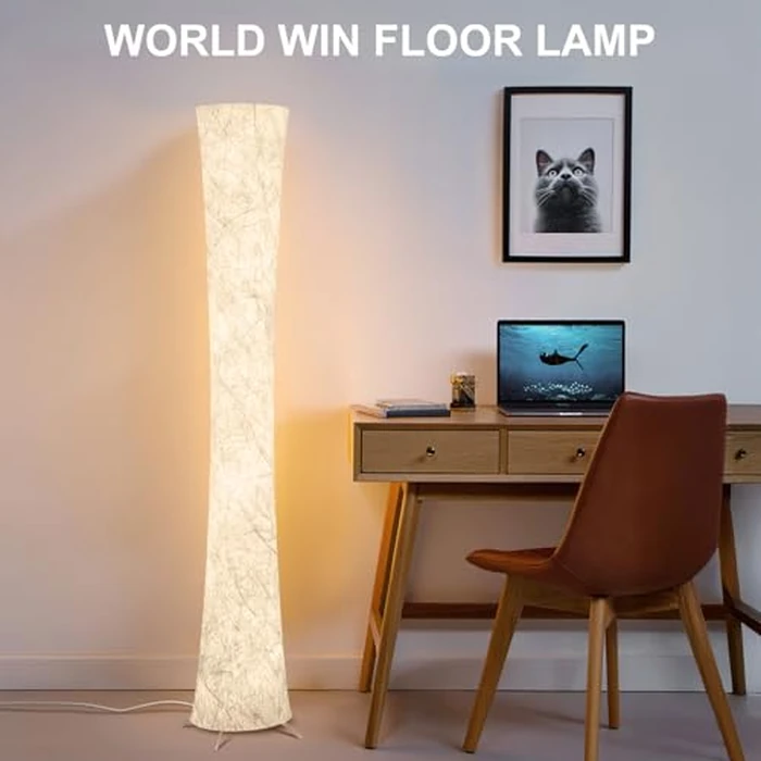 WORLD WIN Floor Lamp, 61'' Smart RGB LED Corner Lamp with Music Sync and 16 Million DIY Colors, 3 Color Temperature, APP & Remote Control, Color Changing Standing Floor Lamp for Bedroom Living Room by WORLD WIN - Image 7