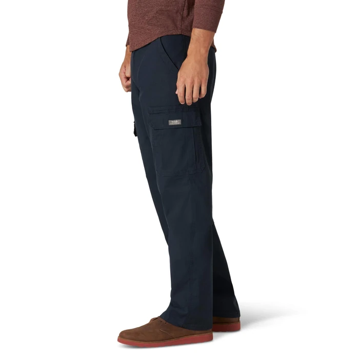 Wrangler Authentics mens Relaxed Fit Stretch Cargo Casual Pants, Navy, 48W x 30L US by Wrangler Authentics - Image 9